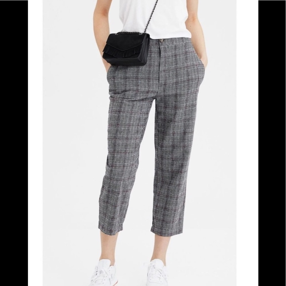 American Eagle Plaid Pants